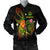 Vanuatu Polynesian Men's Bomber Jacket - Legend of Vanuatu (Reggae) Reggae - Polynesian Pride