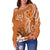 Kosrae Off Shoulder Sweaters - Kosrae Spirit - Polynesian Pride