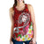 Fiji Men's Tank Top - Turtle Plumeria (Red) - Polynesian Pride