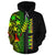 Kosrae Polynesian Custom Zip up Hoodie Reggae Line - Polynesian Pride