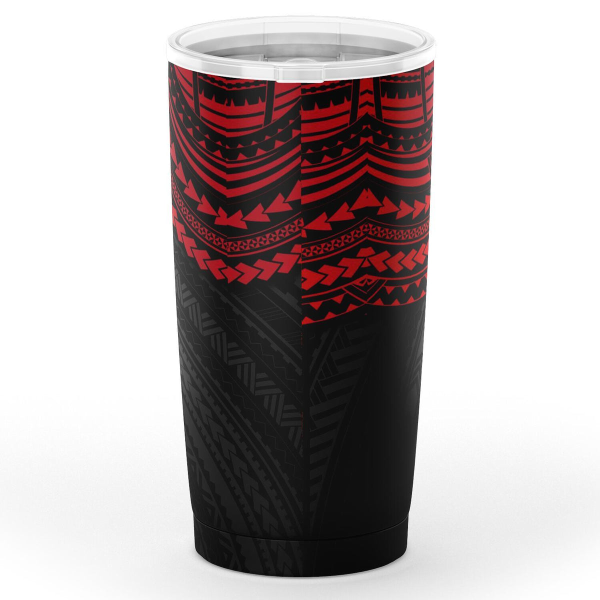 Tahiti Polynesian Tumbler - Red - Polynesian Turtle - Polynesian Pride