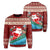 Hawaii Christmas Mele Kalikimaka Sweatshirt - Vie Style - AH Unisex Red - Polynesian Pride