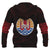 Tahiti Polynesian Tattoo All Over Hoodie Red - Polynesian Pride