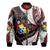 (Custom Personalised) Tonga Emancipation Day Bomber Jacket Kupesi Pattern No.3 LT9 Unisex - Polynesian Pride