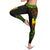 Hawaii Leggings - Hi Hawaii Polynesian Pattern Reggae - Polynesian Pride