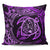 Hawaiian Turtle Polynesian Purple Pillow Covers One Size Purple - Polynesian Pride