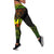 Hawaii Leggings - Hi Hawaii Polynesian Pattern Reggae - Polynesian Pride