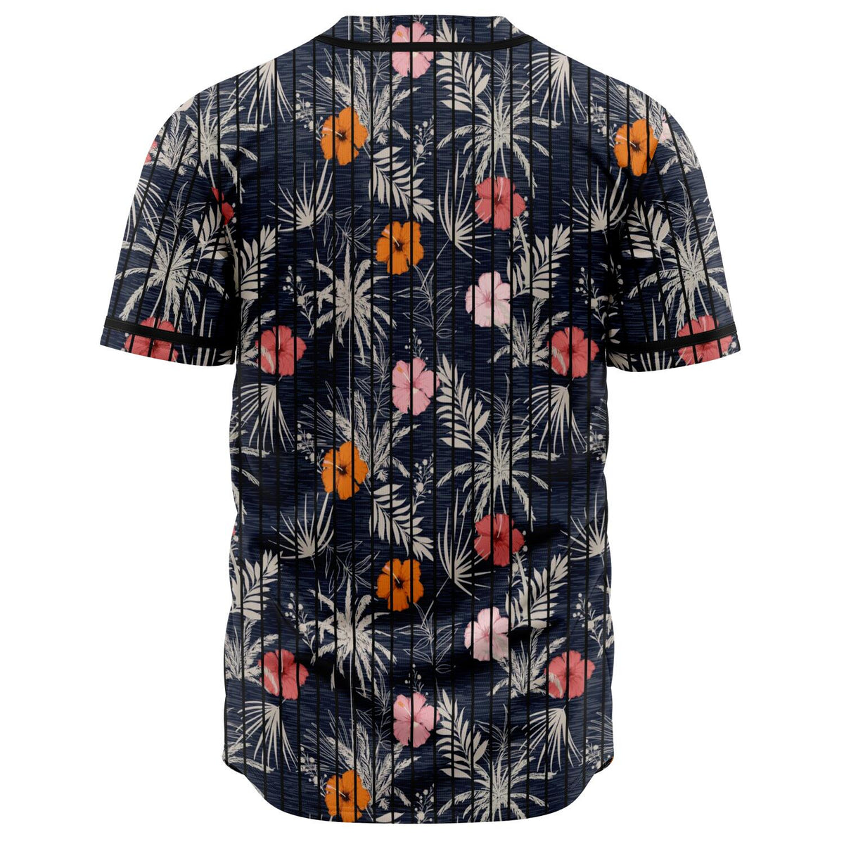 Tropical Grey Baseball Jersey - Polynesian Pride