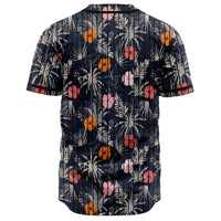 Tropical Grey Baseball Jersey - Polynesian Pride