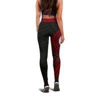 Marshall Islands 1st Leggings (Red) A6 - Polynesian Pride
