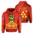 Hawaii Mauna Kea Strong Polynesian Zipper Hoodie Unisex Art - Polynesian Pride