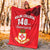 Kolisi Tonga College Atele Premium Blanket 140 Years Anniversary Tongan Ngatu Ver.02 LT13 - Polynesian Pride