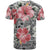 Polynesian Shirt Pink Hibiscus Flower With Tapa Pattern - Polynesian Pride