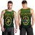 The Kuki's Men Tank Top Cook Islands Rugby LT13 Green - Polynesian Pride