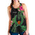 Pohnpei Micronesia Women Racerback Tank Tropical Flowers LT13 - Polynesian Pride