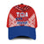 Toa Samoa Rugby Classic Cap Manu Siva Tau Style Ulafala Ver.09 LT13 Classic Cap Universal Fit Red - Polynesian Pride