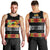 (Custom Personalised) The Hunters PNG Men Tank Top Papua New Guinea Hunters Rugby LT13 Black - Polynesian Pride