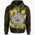 American Samoa Zip up Hoodie Polynesian Ylang Ylang Flowers Unisex Black - Polynesian Pride