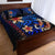 Cook Islands Quilt Bed Set - Vintage Tribal Mountain - Polynesian Pride