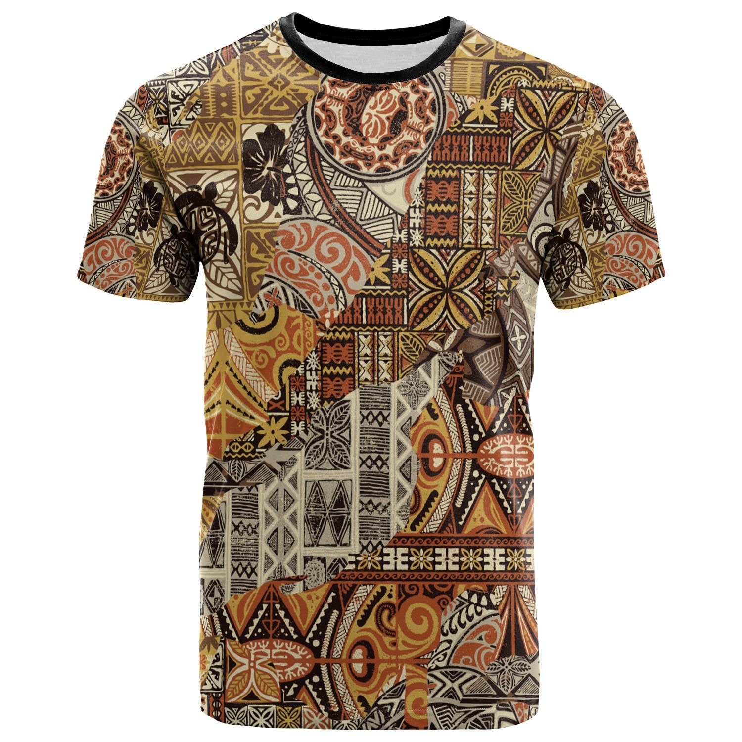 Polynesian Shirt Tribal Fabric Patchwork Special Style Unisex Art - Polynesian Pride