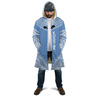 Kosrae Flag Polynesian Chief Cloak Unisex Blue - Polynesian Pride