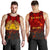 Hawaii Men's Tank Top - Protect Mauna Kea Red - Polynesian Pride