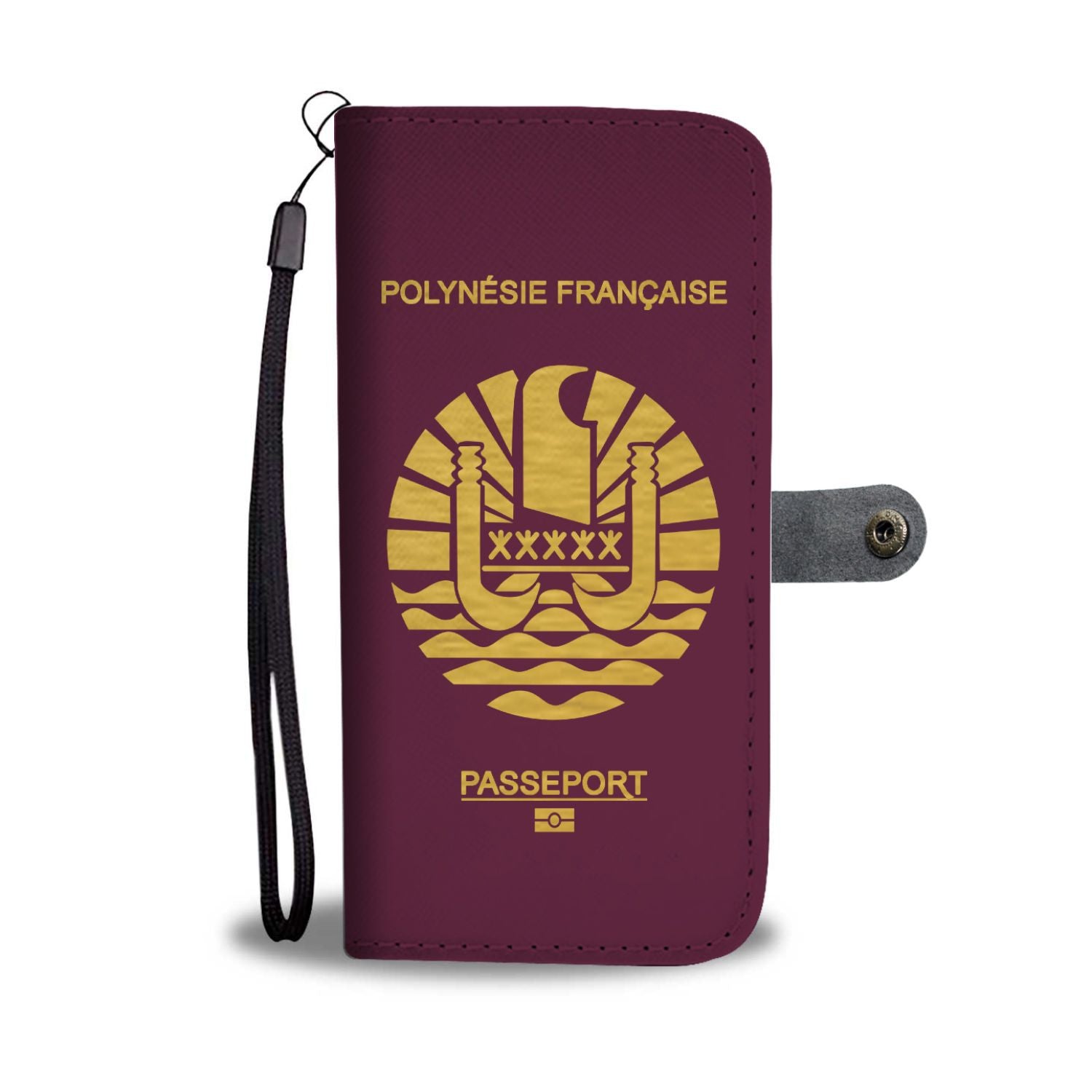 French Polynesia Wallet Phone Case - Passport Version - Polynesian Pride