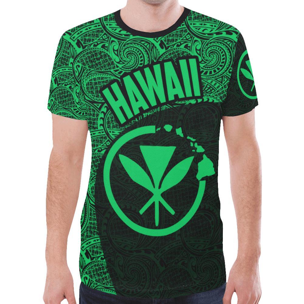 Hawaii T Shirt Hawaii Kanaka Maoli Map 05 Th90 Unisex Red - Polynesian Pride