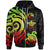 Tonga Polynesian Zip up Hoodie Reggae Tentacle Turtle Unisex Reggae - Polynesian Pride