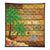 Hawaii Coconut Tree Beach Starfish Premium Quilt - Summer Color - AH Brown - Polynesian Pride