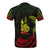 New Caledonia Polynesian Custom T Shirt Reggae Tribal Wave - Polynesian Pride