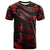 Fiji Polynesian Custom T Shirt Polynesian Tattoo Red Version Unisex Red - Polynesian Pride