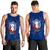 Hafa Adai Guam Legend Men Tank Top - LT12 Blue - Polynesian Pride