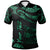 Fiji Custom Polo Shirt Polynesian Tattoo Green Version Unisex Green - Polynesian Pride