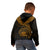 Polynesian Samoa Custom Hoodie Samoan Waves (Golden) - Polynesian Pride