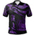 Samoa Custom Polo Shirt Polynesian Tattoo Purple Version Unisex Purple - Polynesian Pride