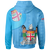 Fiji Polynesian Zip up Hoodie Fiji Flag - Polynesian Pride