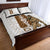 Guam Quilt Bed Set - Chamorro With Puntan Brown - Polynesian Pride