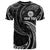 Tahiti Polynesian Custom T Shirt White Tribal Wave Unisex White - Polynesian Pride