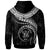 Niue Polynesian Hoodie Niue Waves (White) - Polynesian Pride