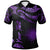 Marshall Islands Custom Polo Shirt Polynesian Tattoo Purple Version Unisex Purple - Polynesian Pride