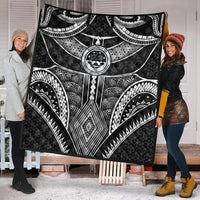 Polynesian FSM Premium Quilt - Poly Pattern With COA Federated States of Micronesia - Polynesian Pride