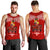 Mate Ma'a Tonga Sipi Tau Men Tank Top - LT12 Red - Polynesian Pride