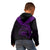 Polynesian Hawaii Custom Hoodie Hawaiian Waves (Purple) - Polynesian Pride