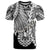Tahiti Polynesian Custom T Shirt Tribal Wave Tattoo White Unisex White - Polynesian Pride