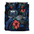 Samoa Polynesian Bedding Set - Blue Turtle Hibiscus - Polynesian Pride