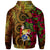 Tonga Polynesian Custom Hoodie Hibiscus Vintage - Polynesian Pride