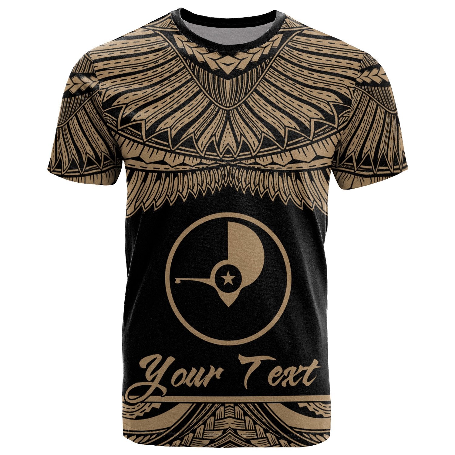 Yap Micronesia Custom T Shirt Micronesia Pride Gold Version Unisex Art - Polynesian Pride