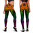 Polynesian Leggings - Green Hibiscus Patterns - Polynesian Pride