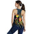 Nauru Polynesian Women's Racerback Tank - Legend of Nauru (Blue) - Polynesian Pride